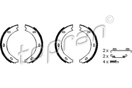Тормозные колодки ручника Topran BS232760