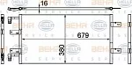 Радиатор кондиционера HELLA BS99173