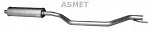 Резонатор глушителя ASMET BS60186