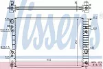 Радиатор охлаждения двигателя NISSENS BS91818