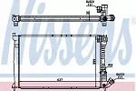 Радиатор охлаждения двигателя NISSENS BS90314