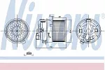 Вентилятор отопителя NISSENS BS116441