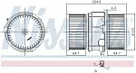 Вентилятор отопителя NISSENS BS116403