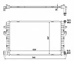 Радиатор охлаждения двигателя NRF BS90728