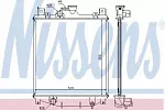 Радиатор охлаждения двигателя NISSENS BS90043