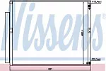 Радиатор кондиционера NISSENS BS99344