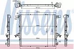Радиатор охлаждения двигателя NISSENS BS91792