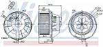 Вентилятор отопителя NISSENS BS116180