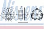 Вентилятор отопителя NISSENS BS116234