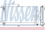 Радиатор охлаждения двигателя NISSENS BS89724