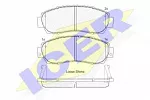 Тормозные накладки ICER BS149116