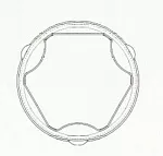 Пыльник ШРУСа GKN/LOBRO BS157203