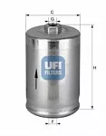 Топливный фильтр UFI BS173446