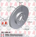 Тормозной диск ZIMMERMANN BS139561