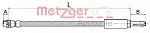 Тормозной шланг METZGER BS133004