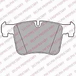 Тормозные накладки DELPHI BS149362 Тормозные накладки DELPHI BS149362