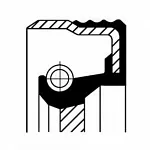 Передний сальник коленвала CORTECO BS74513