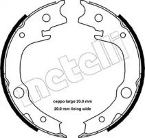 Тормозные колодки ручника Metelli BS232913