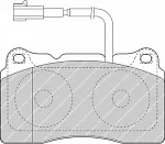 Тормозные колодки FERODO Передние BS144609