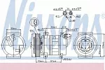 Компрессор кондиционера NISSENS BS97581