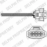 Кислородный датчик (лямбда-зонд) DELPHI BS52579