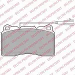 Тормозные колодки DELPHI Передние BS144694