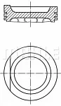Поршень двигателя MAHLEKNECHT BS79481 Поршень двигателя MAHLEKNECHT BS79481