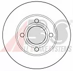 Тормозной диск A.B.S. BS136165