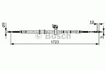 Трос ручника BOSCH BS152356