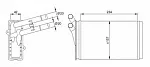 Радиатор печки NRF BS117967