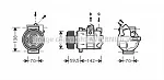 Компрессор кондиционера AVA BS97714