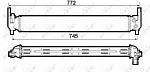 Радиатор охлаждения двигателя NRF BS91355