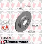 Тормозной диск ZIMMERMANN BS136499 Тормозной диск ZIMMERMANN BS136499
