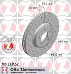 Тормозной диск ZIMMERMANN BS140155 Тормозной диск ZIMMERMANN BS140155