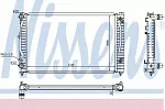 Радиатор охлаждения двигателя NISSENS BS90597