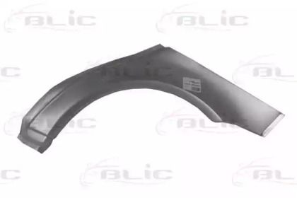 Заднее крыло левое Blic BS231307