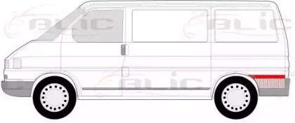 Заднее крыло левое Blic BS231227