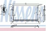 Радиатор кондиционера NISSENS BS99629