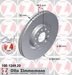 Тормозной диск ZIMMERMANN BS139416