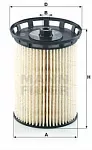 Топливный фильтр MANN BS174146 Топливный фильтр MANN BS174146