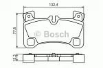 Тормозные колодки BOSCH Задние BS144614