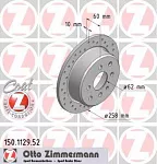 Тормозной диск ZIMMERMANN BS139400