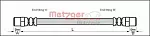 Тормозной шланг METZGER BS132585