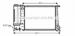 Радиатор охлаждения двигателя AVA BS90135