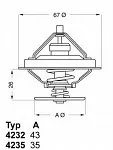 Термостат WAHLER BS54765