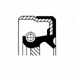 Сальник коленвала CORTECO BS66012