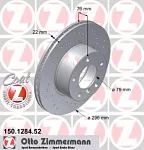 Тормозной диск ZIMMERMANN BS139960