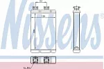 Радиатор печки NISSENS BS118407