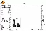 Радиатор охлаждения двигателя NRF BS90484