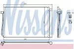Радиатор кондиционера NISSENS BS99368